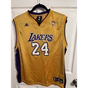 Kobe Bryant Lakers 24 Adidas Jersey Boys Size XL (18-20)
